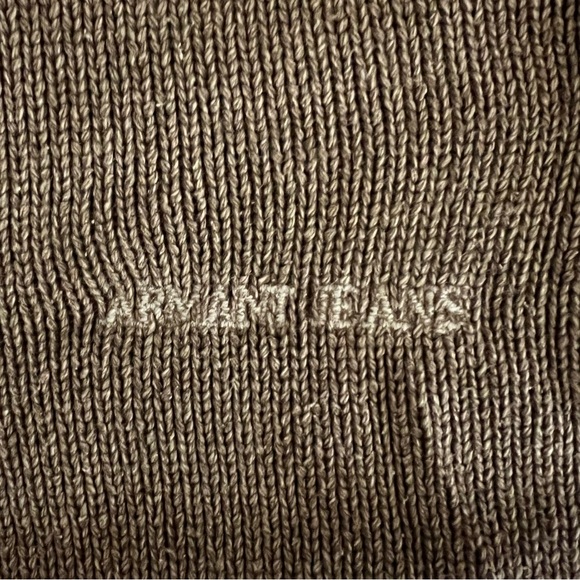 Vintage Giorgio Armani Jeans Brown Crewneck Sweater Men’s XXL Made in Italy - Picture 7 of 7